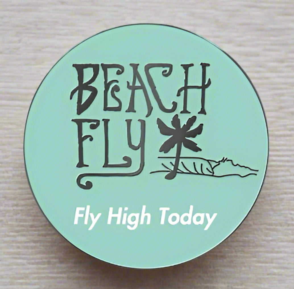 π΅ Fly High Today β Blue Motto Pin β¨