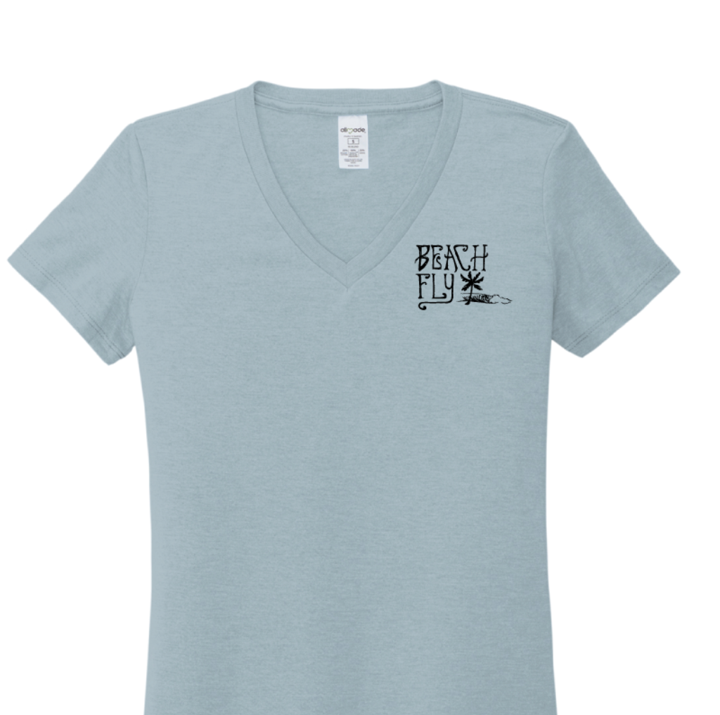 π Ocean Breeze Blue V-Neck π