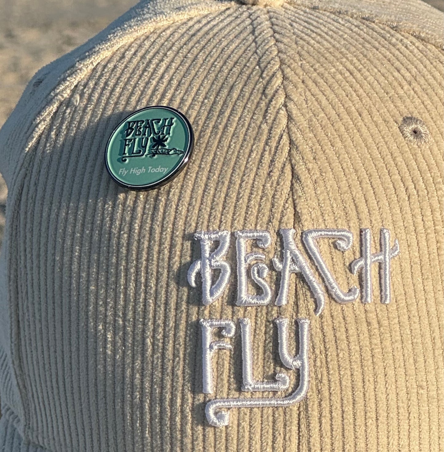 π΅ Fly High Today β Blue Motto Pin β¨