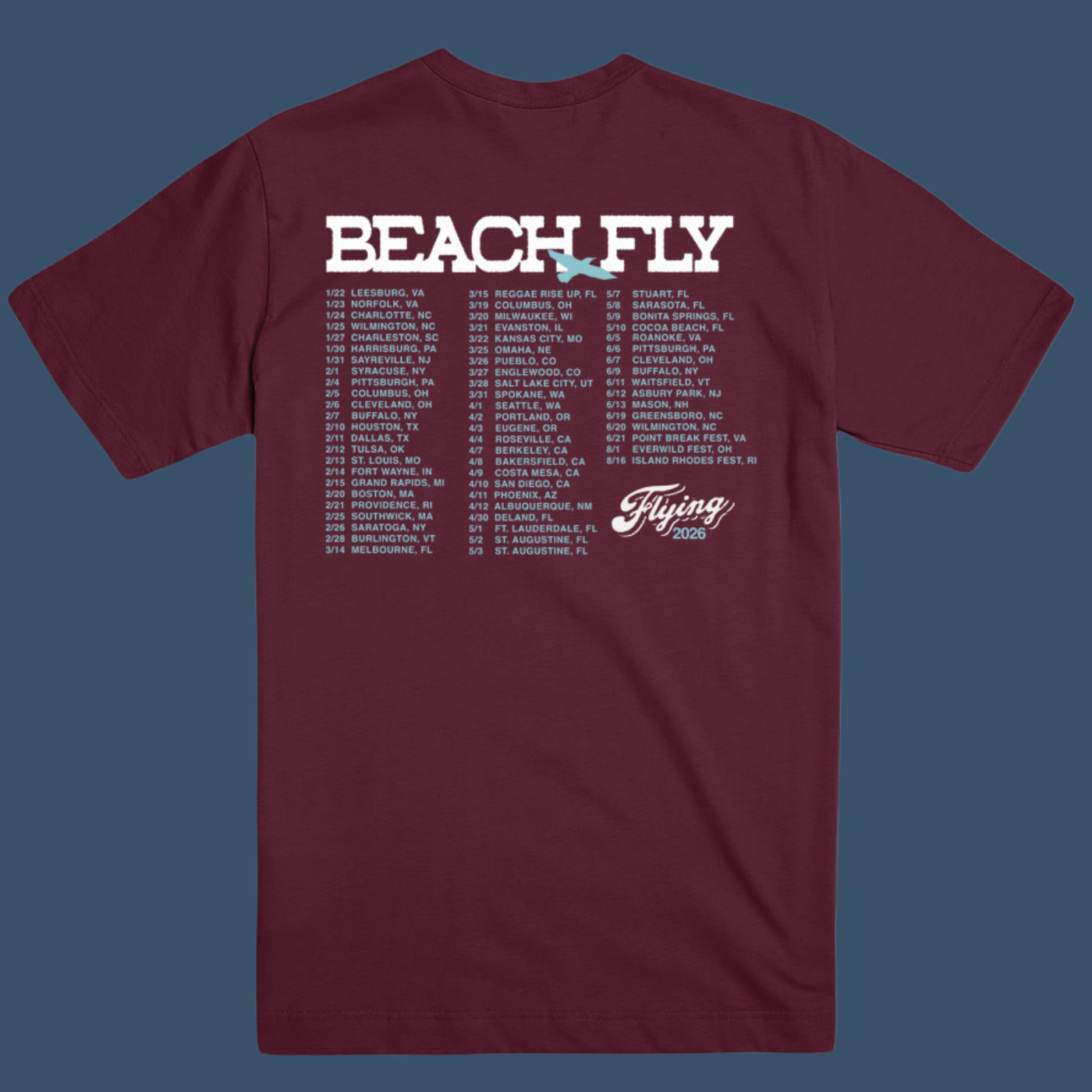 "Flying" - Tour Tee
