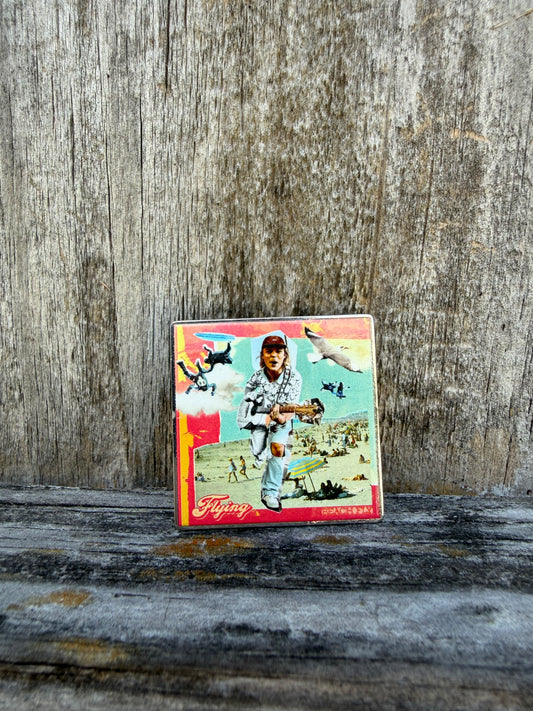 Flying Cover Art Pin