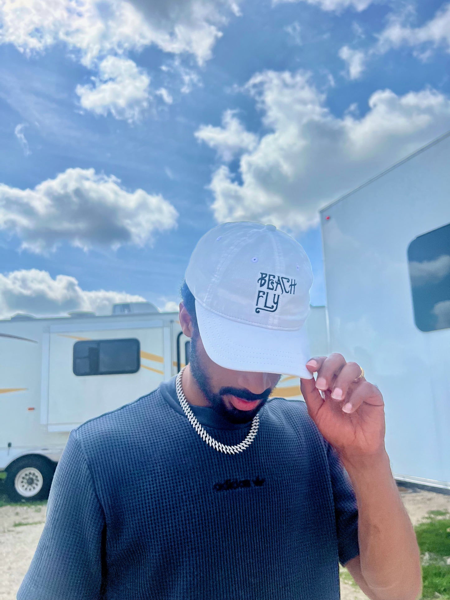 Beach Fly White OG Hat