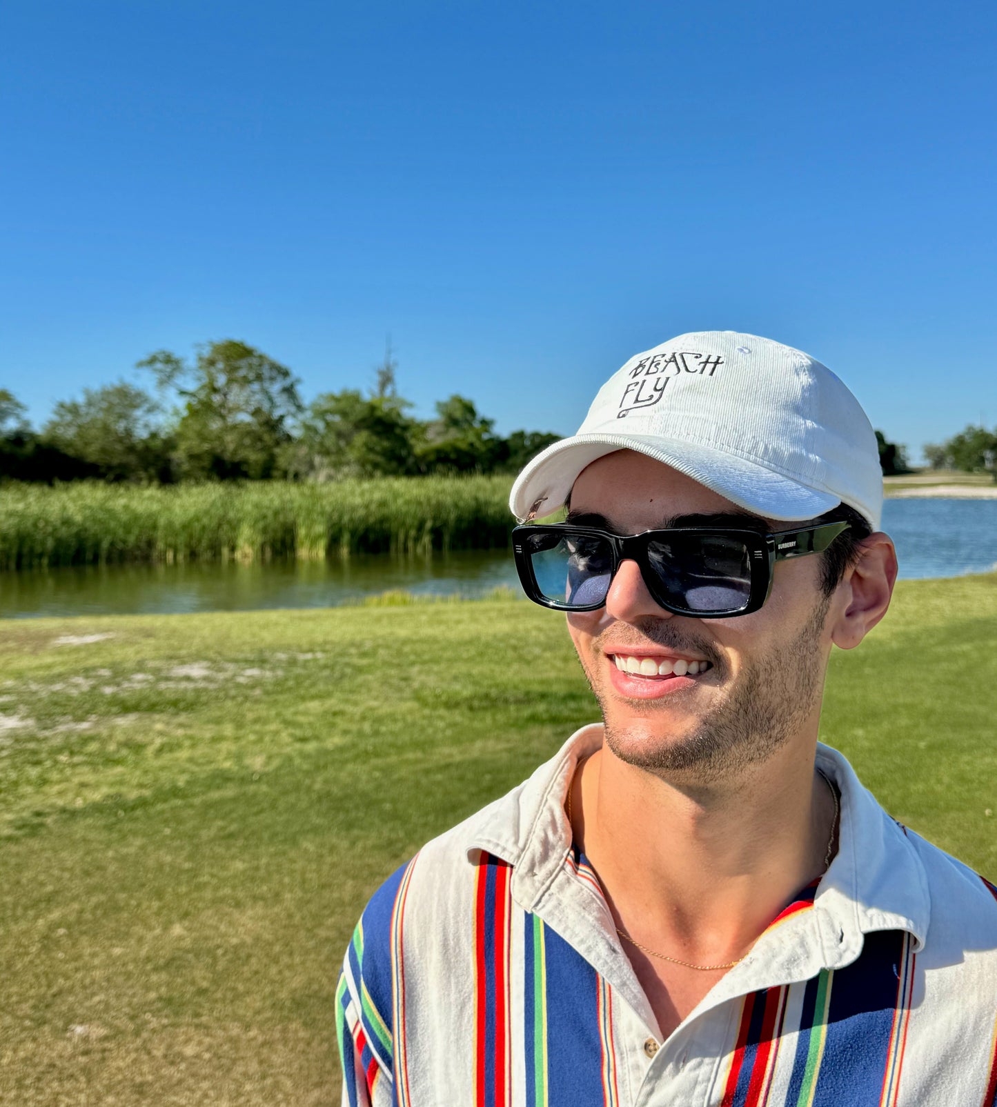 Beach Fly White OG Hat