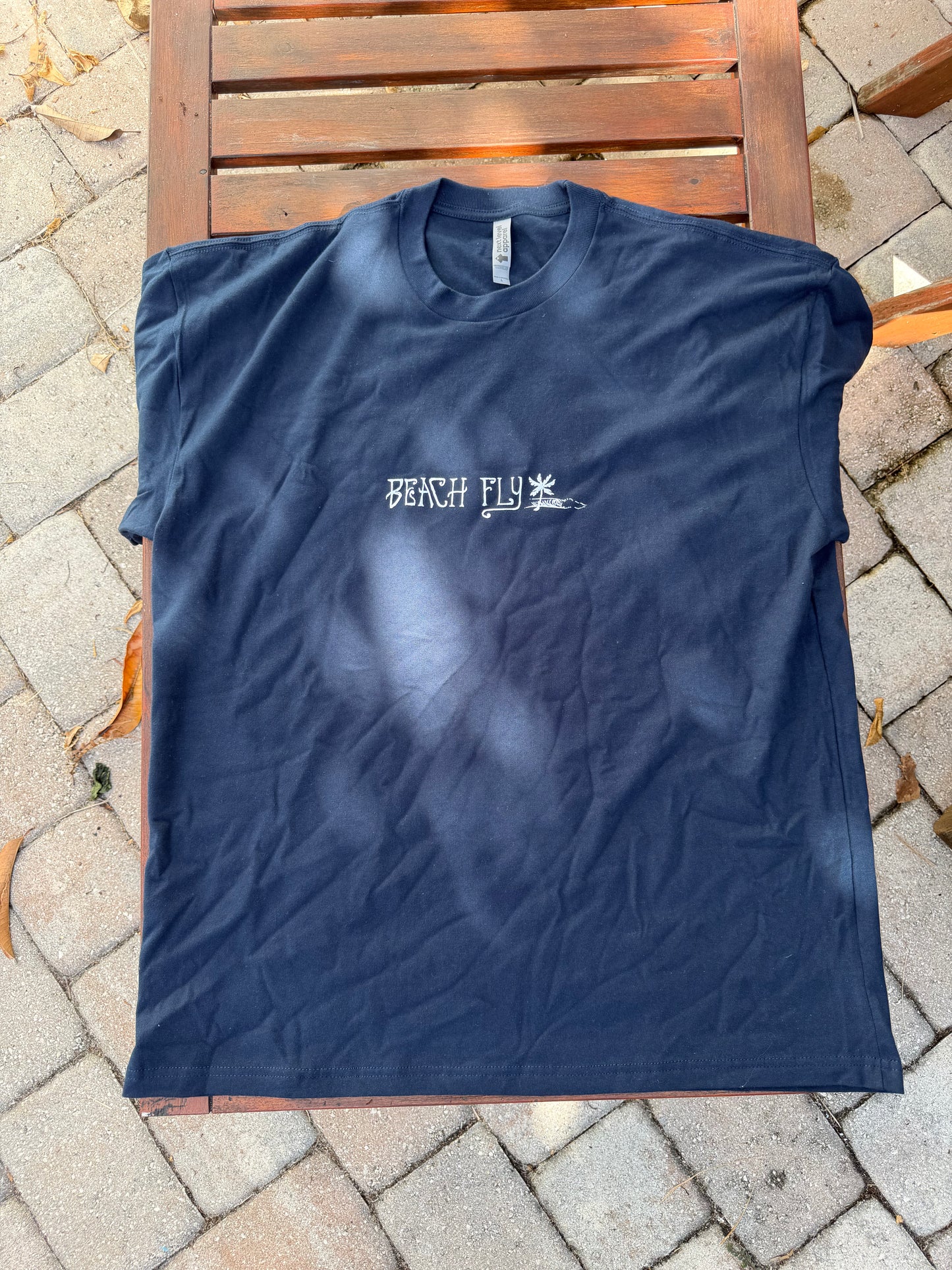 Beach Fly "Mini Print" Navy Shirt