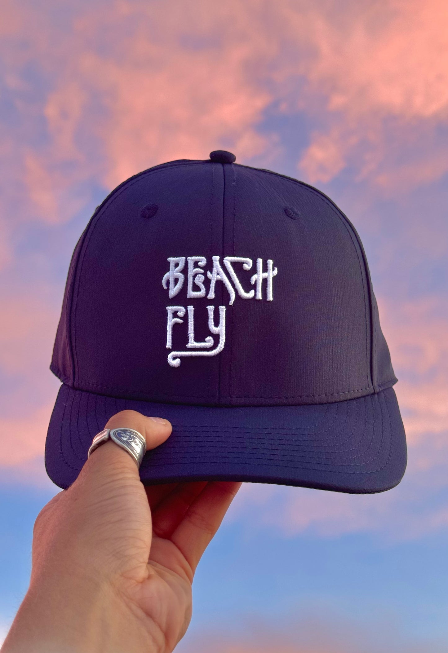 Beach Fly Navy Hat